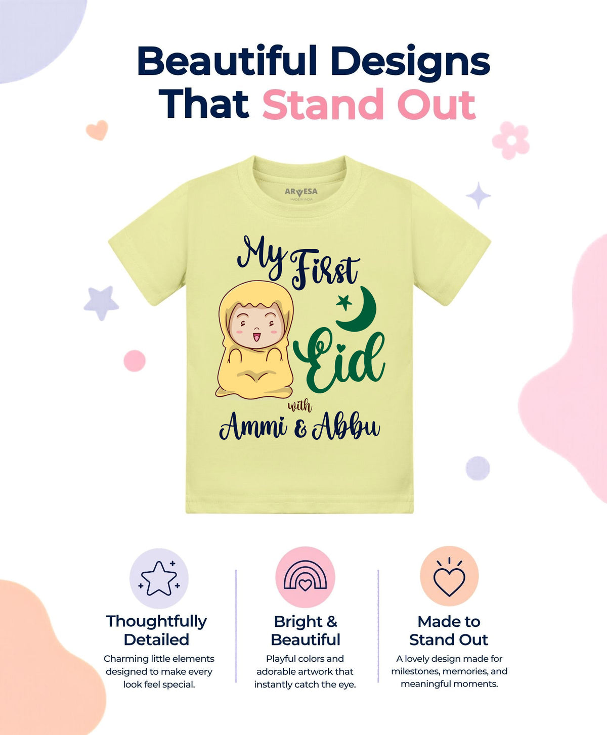 No | My First Eid - T-shirt