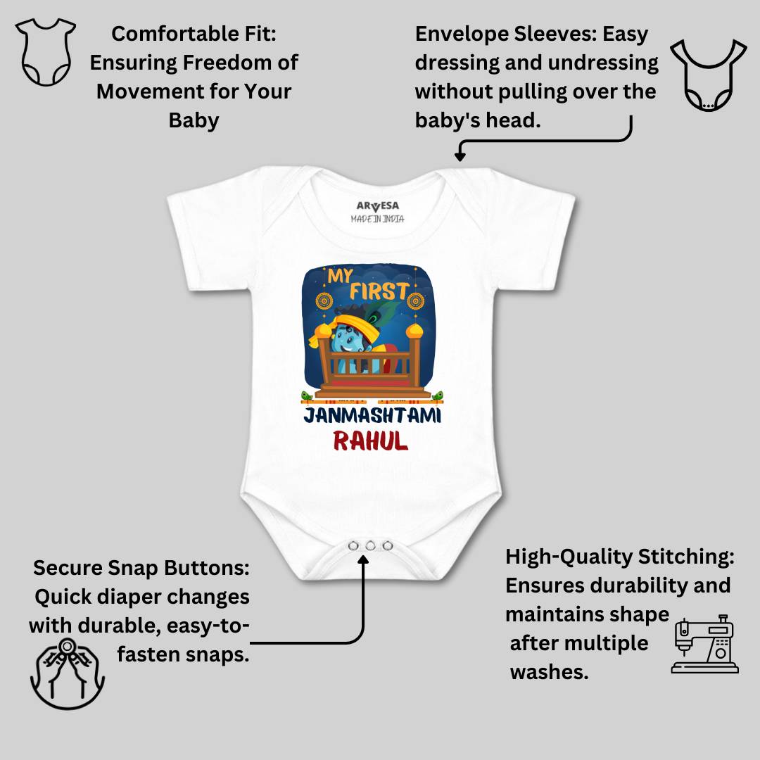 Arvesa My First Janmashtami  Baby Boy & Girl Dress