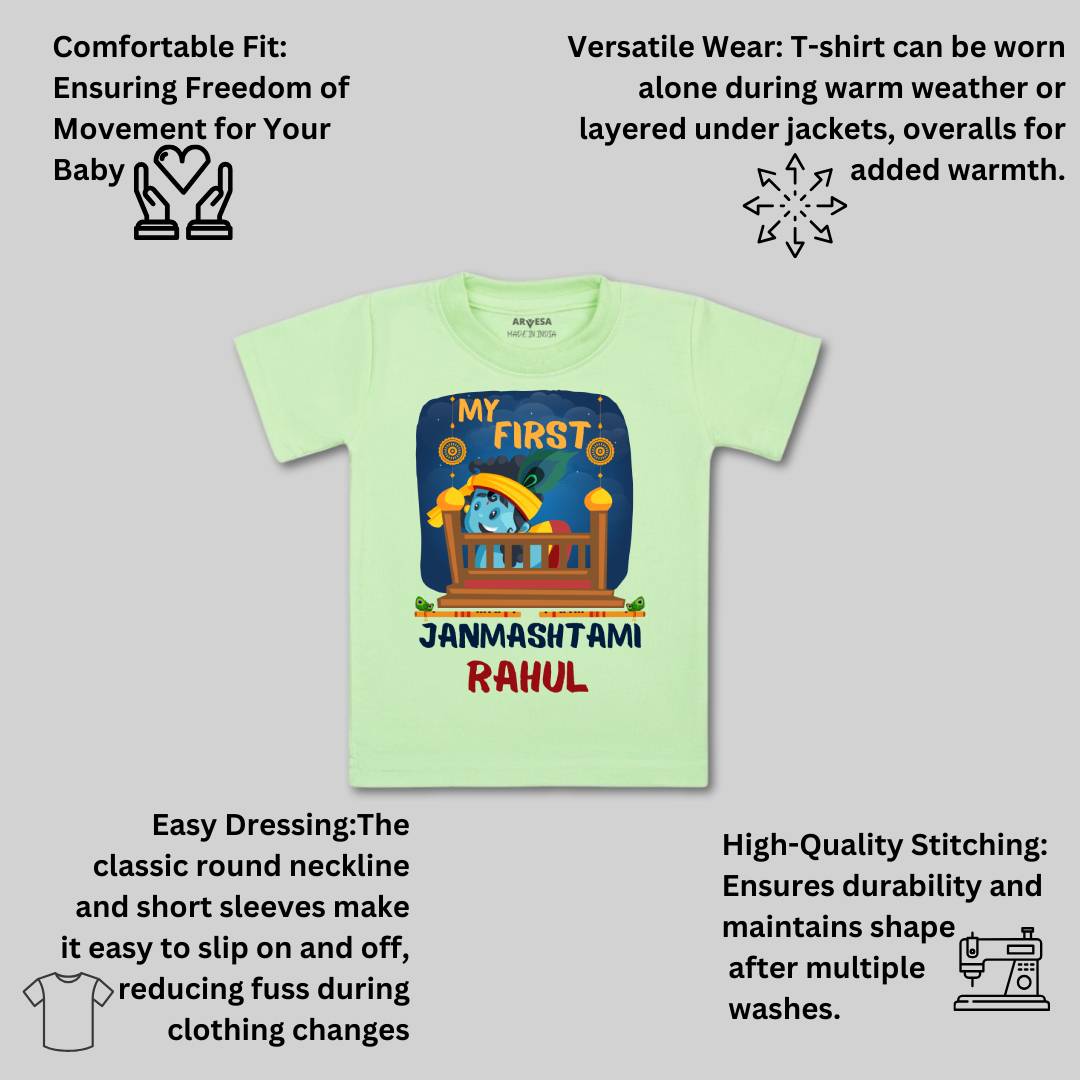 Arvesa My First Janmashtami  Baby Boy & Girl Dress