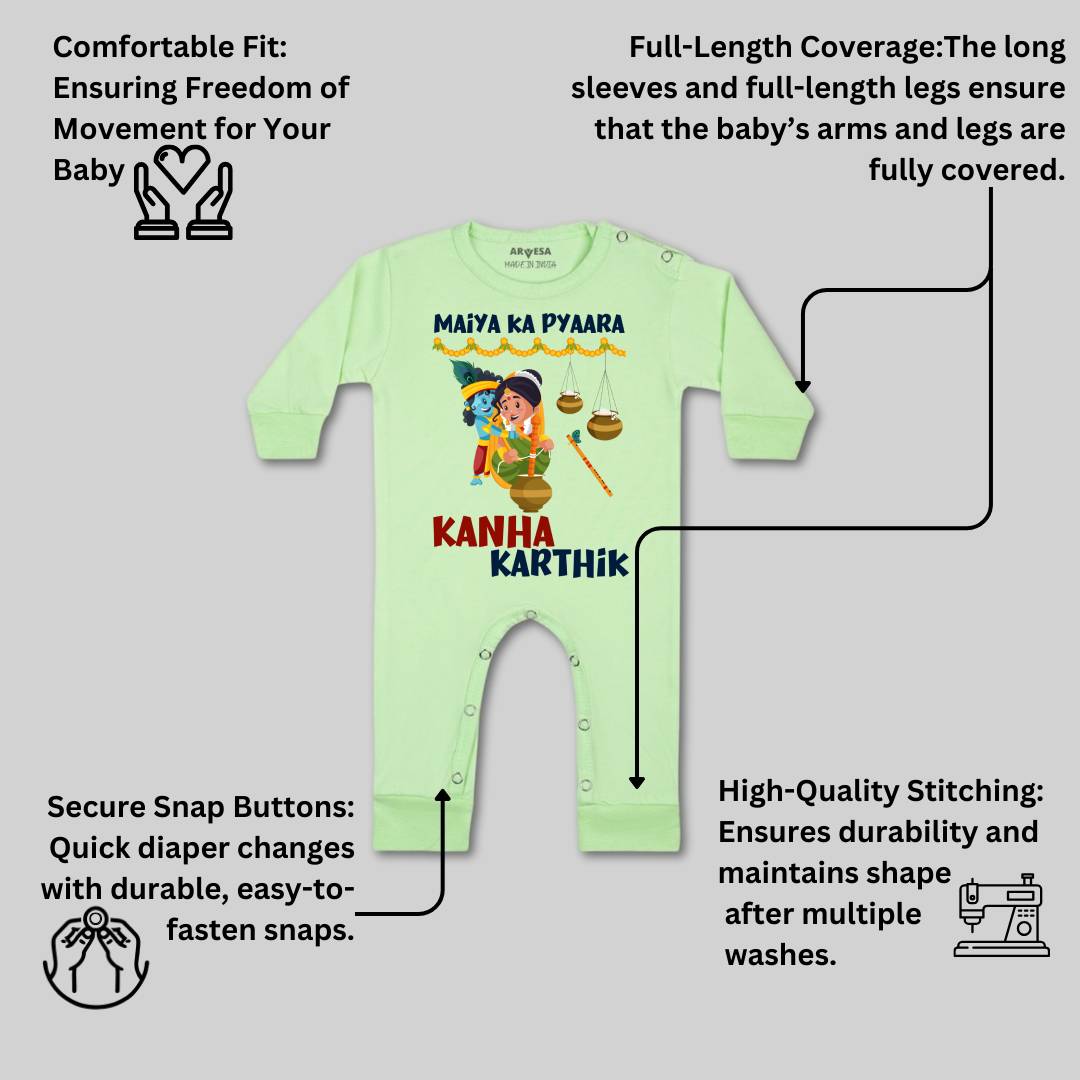Arvesa My First Janmashtami  Baby Boy & Girl Dress