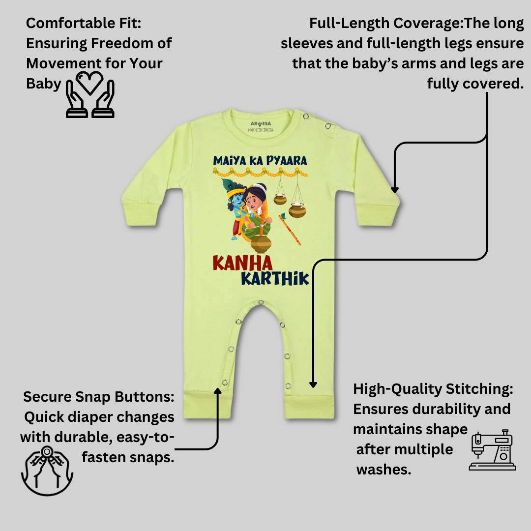Arvesa My First Janmashtami  Baby Boy & Girl Dress
