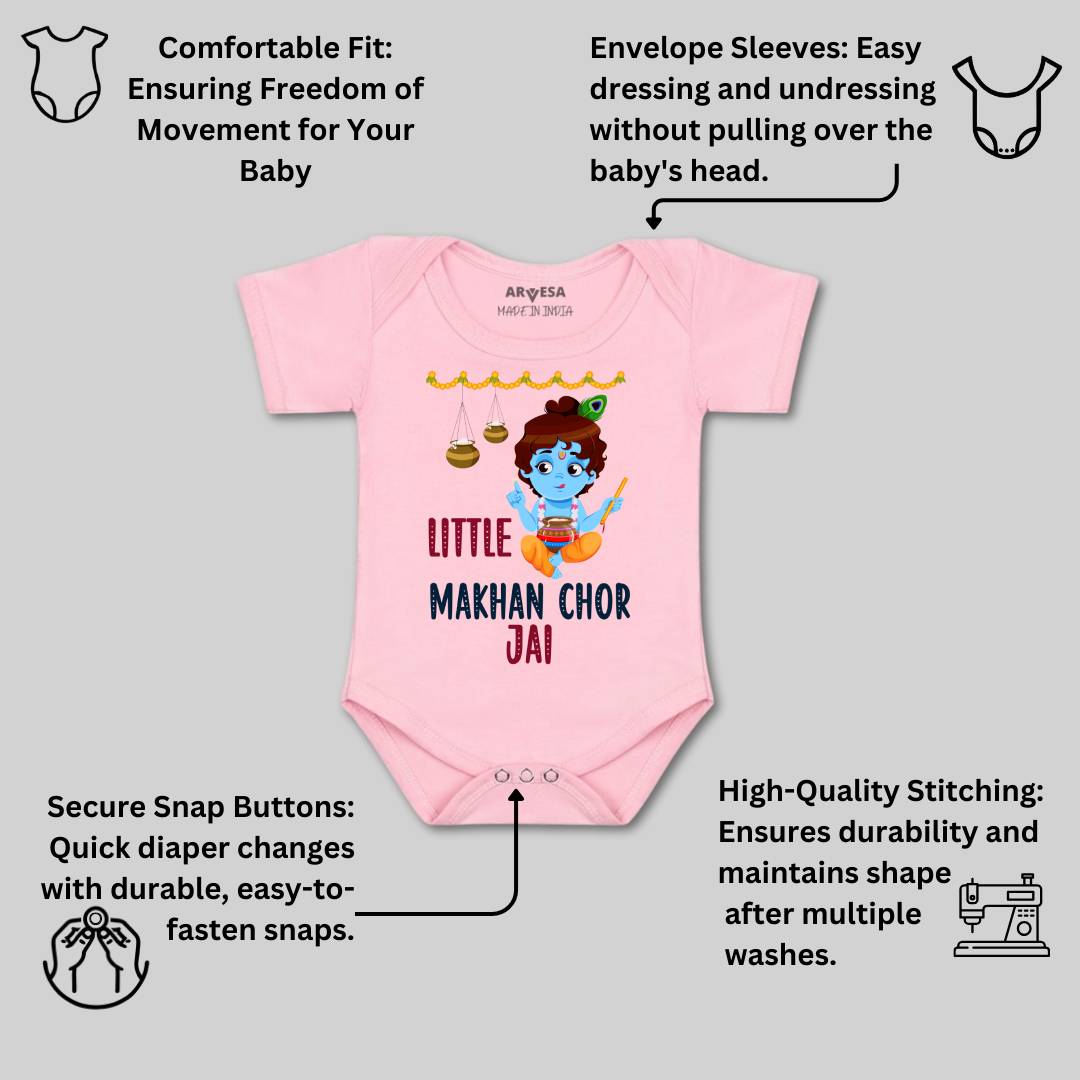 Arvesa My First Janmashtami  Baby Boy & Girl Dress
