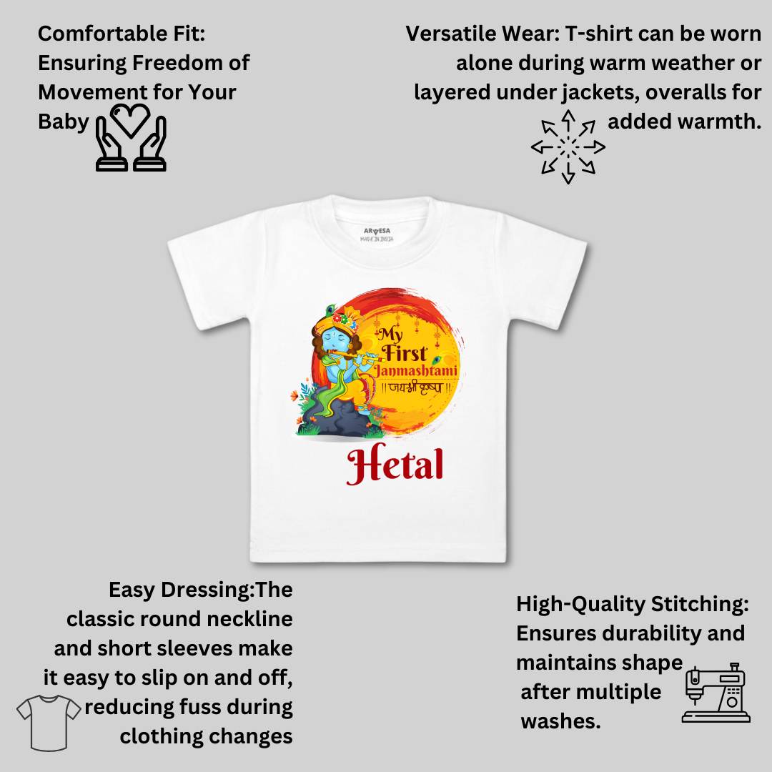 Arvesa My First Janmashtami  Baby Boy & Girl Dress