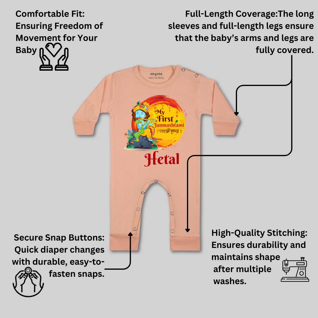 Arvesa My First Janmashtami  Baby Boy & Girl Dress