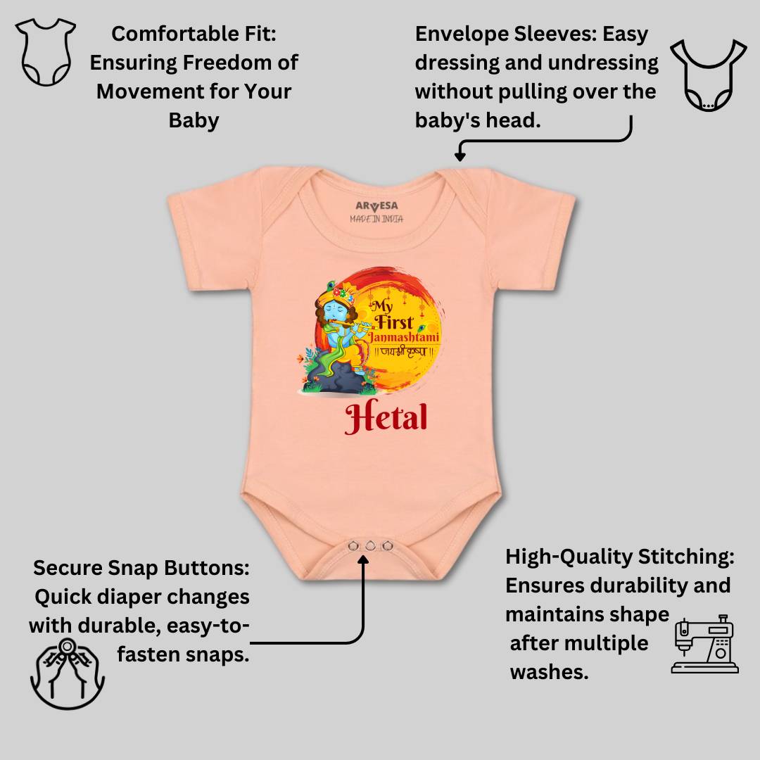 Arvesa My First Janmashtami  Baby Boy & Girl Dress