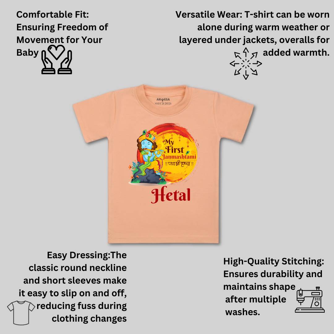 Arvesa My First Janmashtami  Baby Boy & Girl Dress