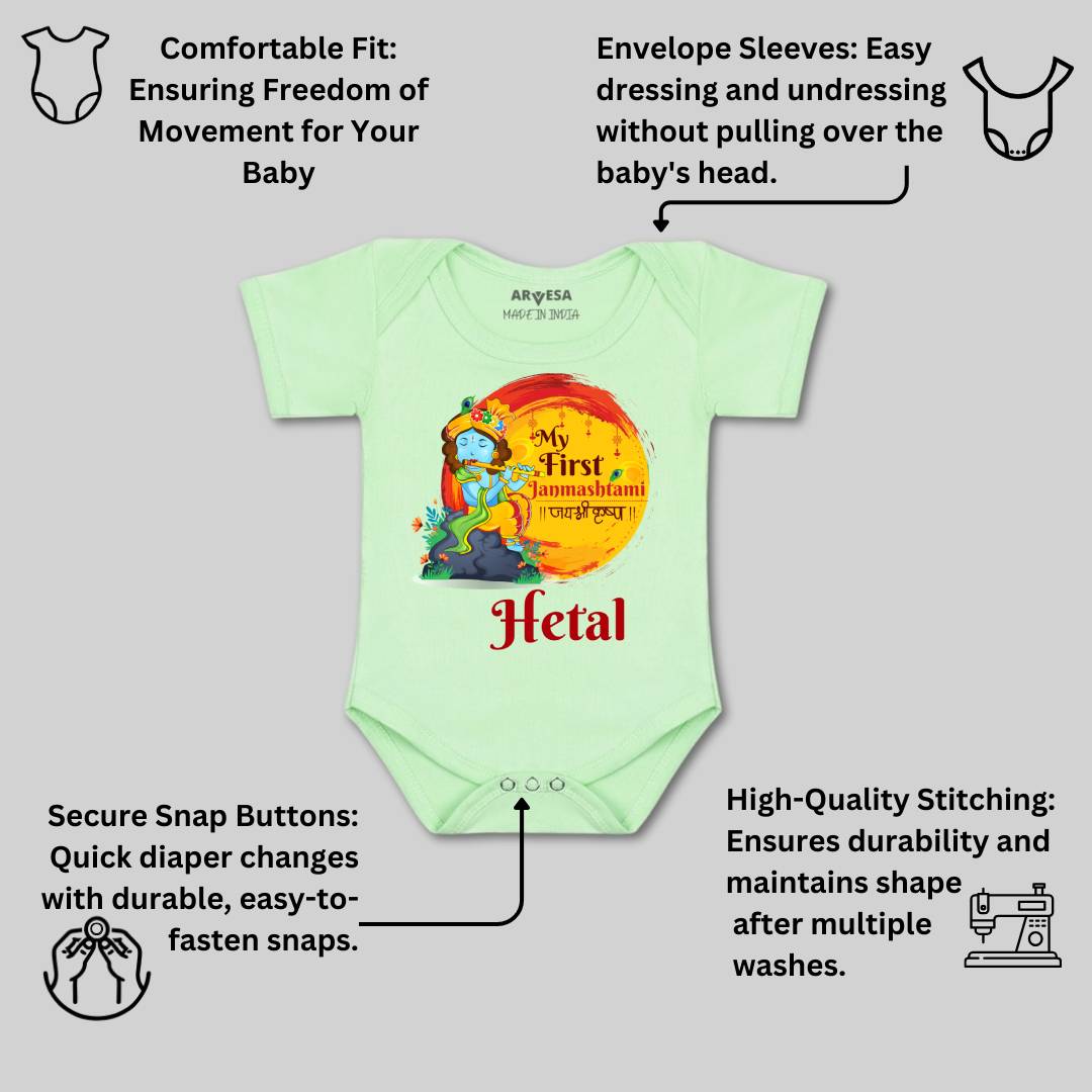 Arvesa My First Janmashtami  Baby Boy & Girl Dress