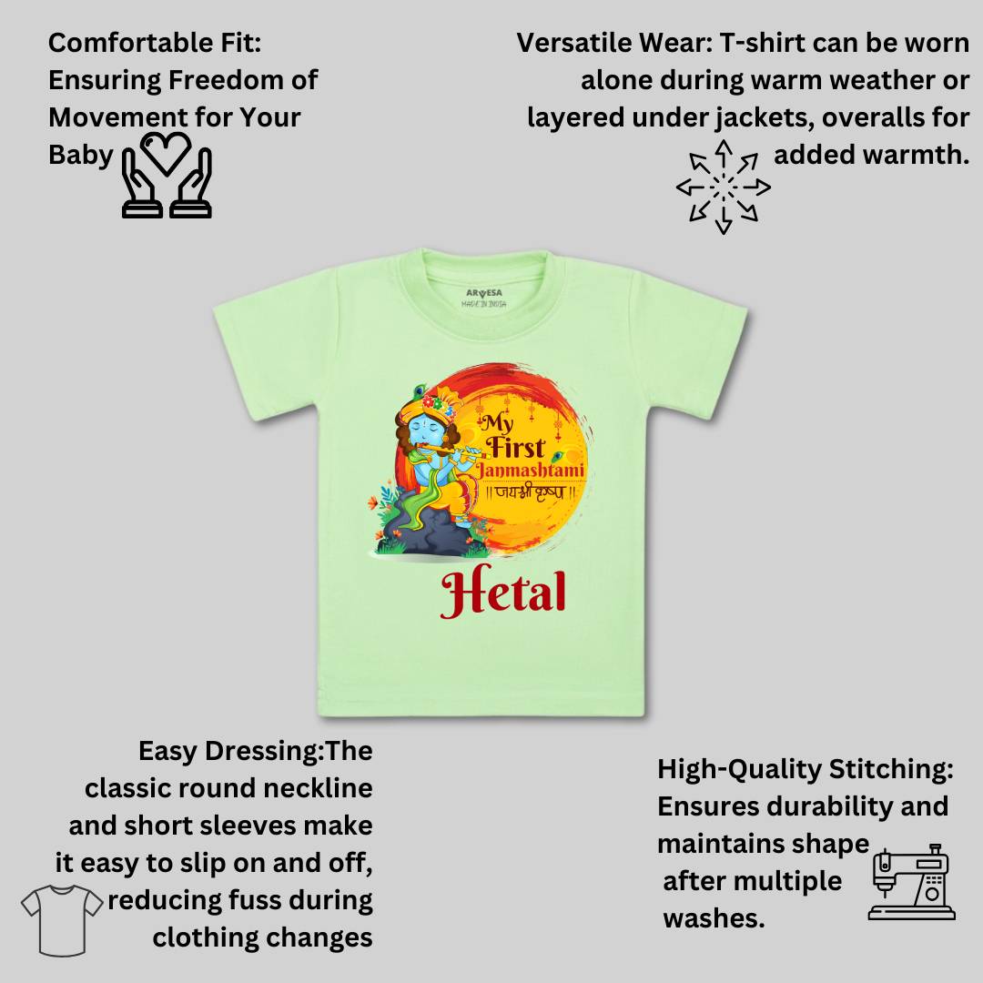 Arvesa My First Janmashtami  Baby Boy & Girl Dress