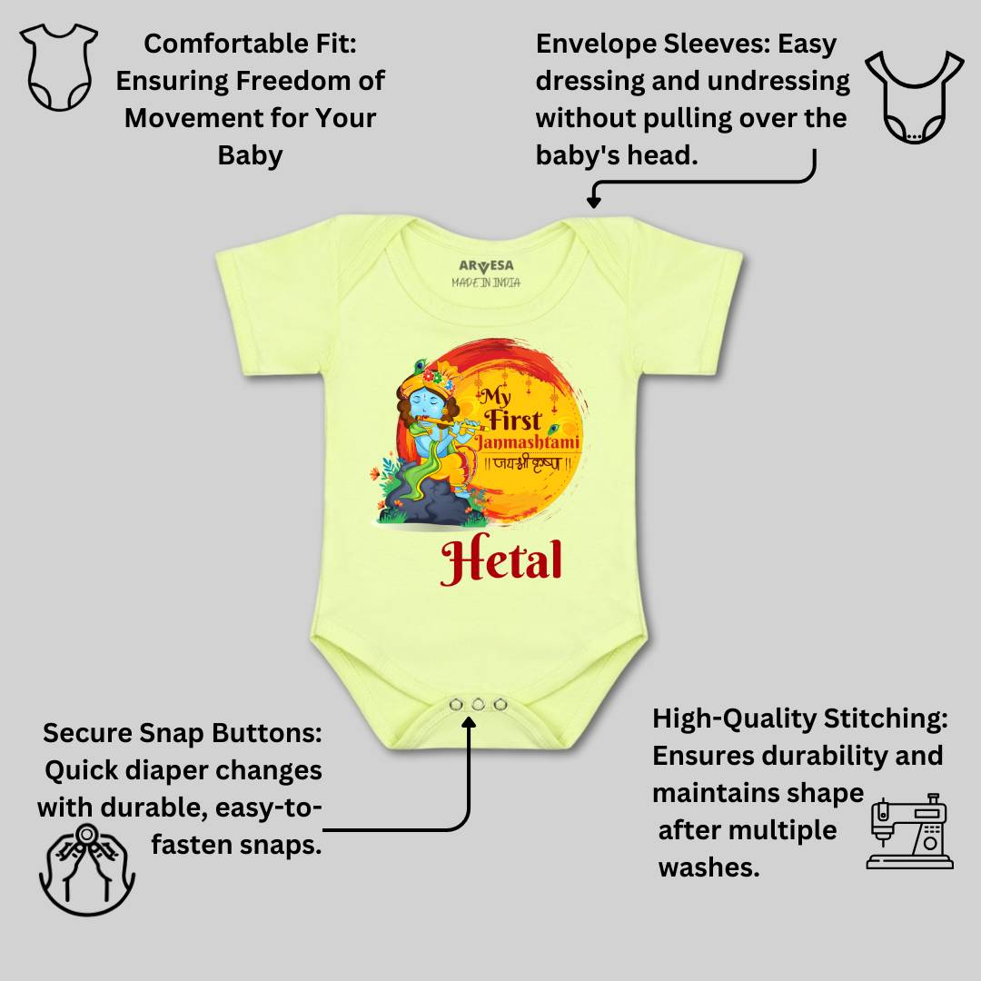 Arvesa My First Janmashtami  Baby Boy & Girl Dress