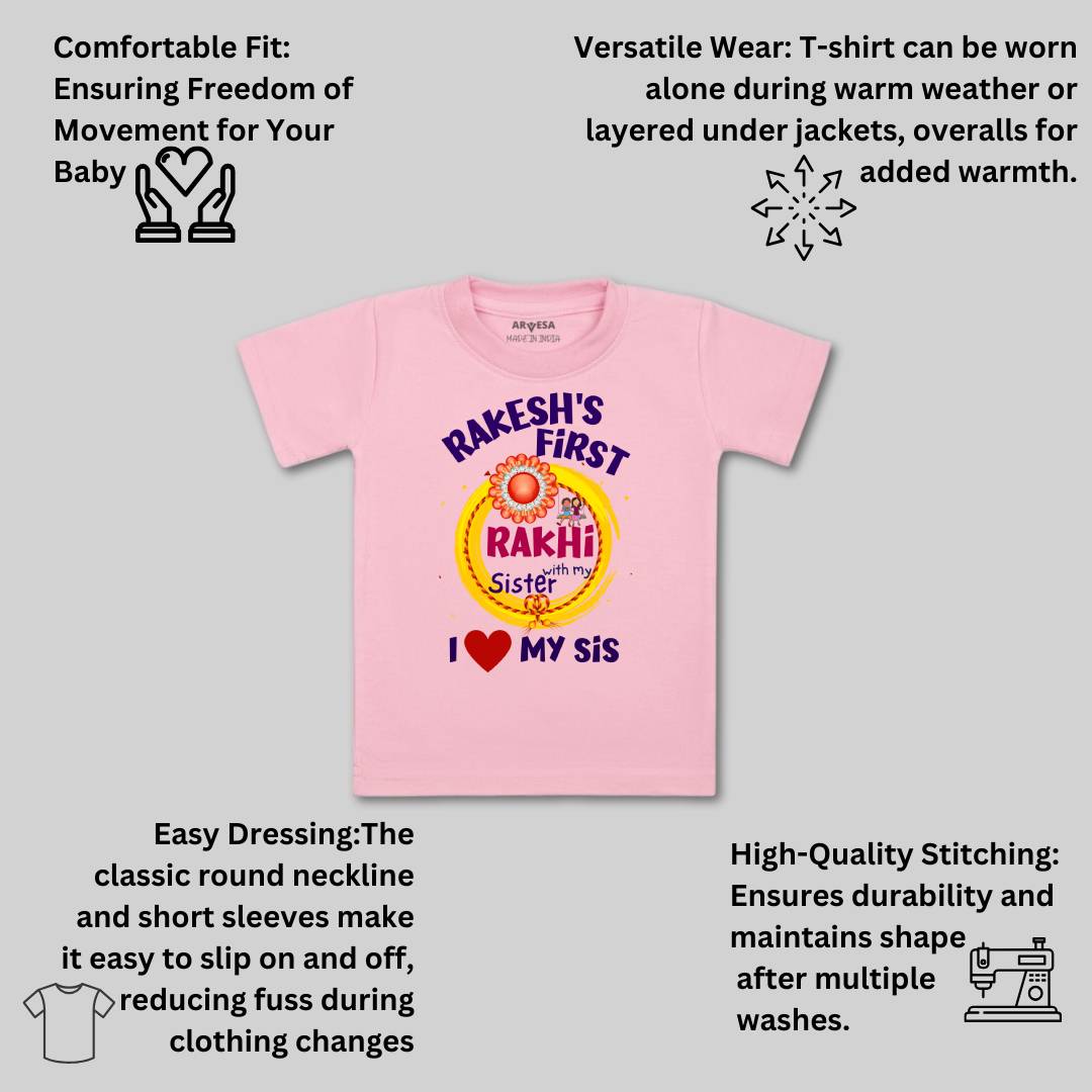 Arvesa My First Rakhi  Baby Boy & Girl Dress