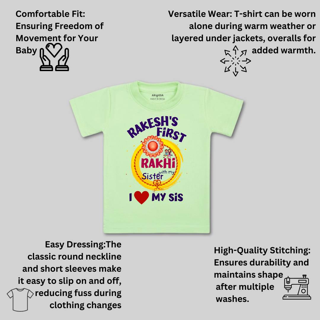 Arvesa My First Rakhi  Baby Boy & Girl Dress