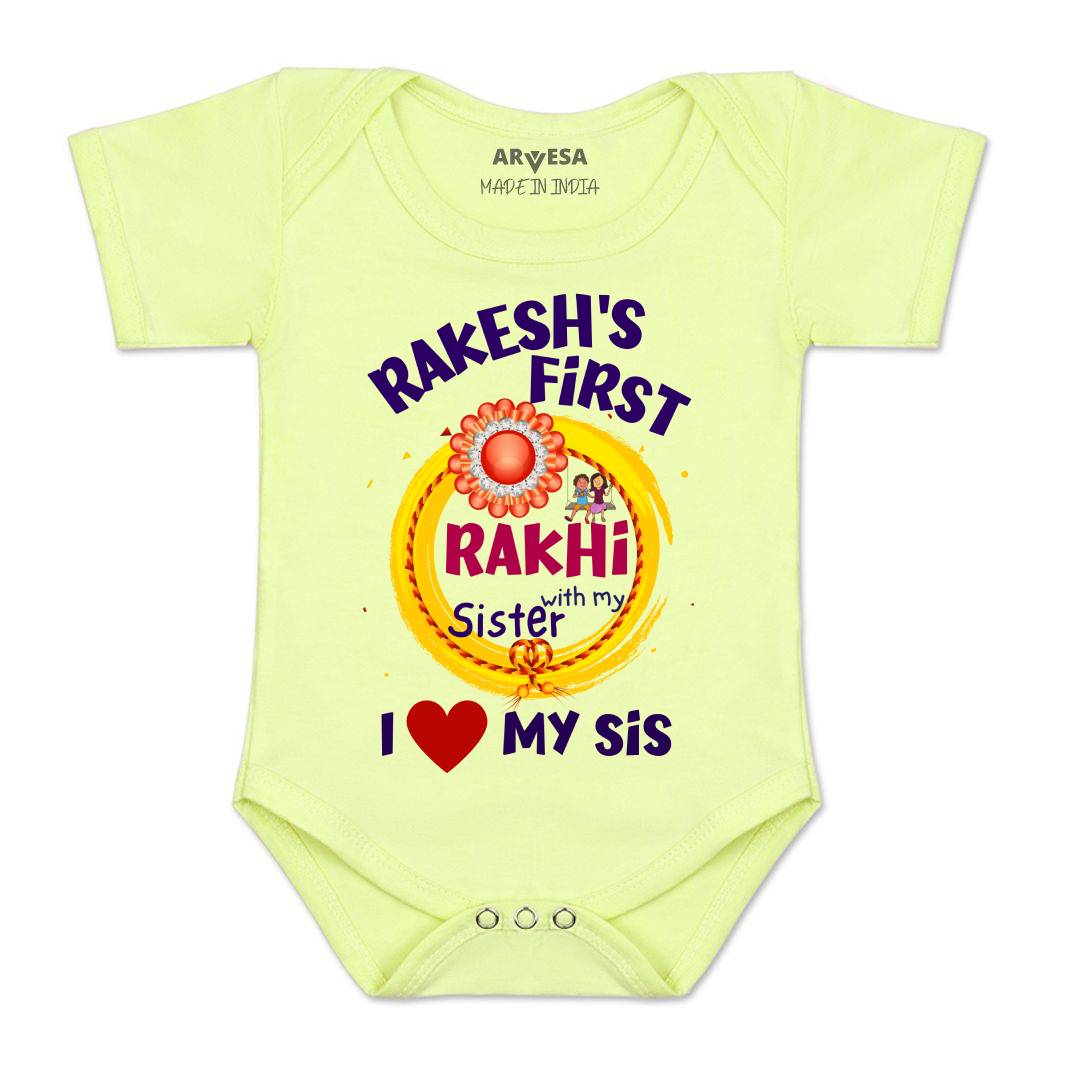 Arvesa My First Rakhi  Baby Boy & Girl Dress