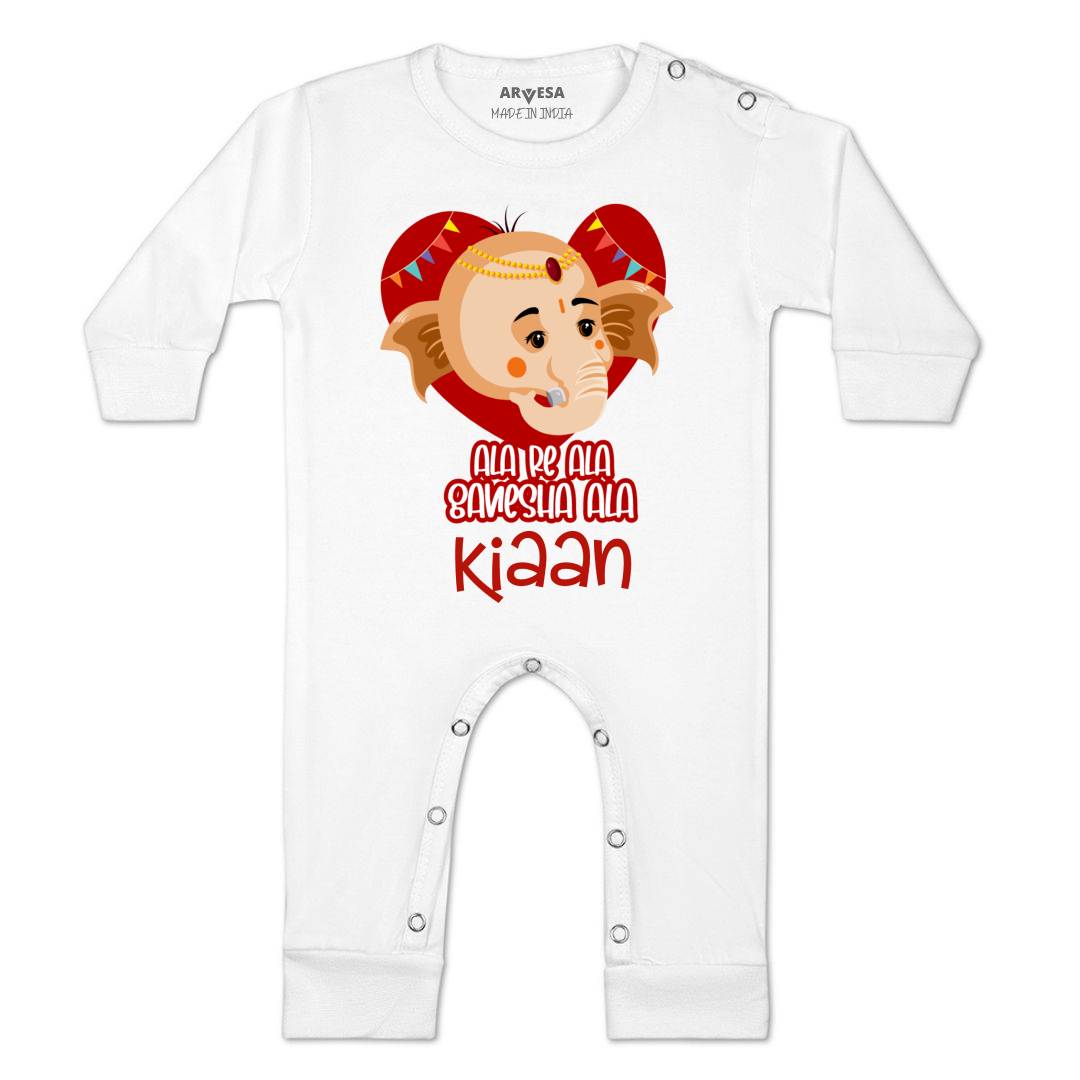 Arvesa My First Ganesh Chaturthi  Baby Boy & Girl Dress