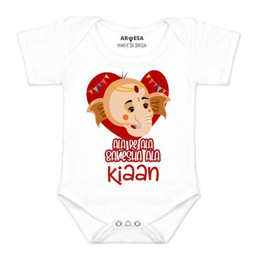Arvesa My First Ganesh Chaturthi  Baby Boy & Girl Dress