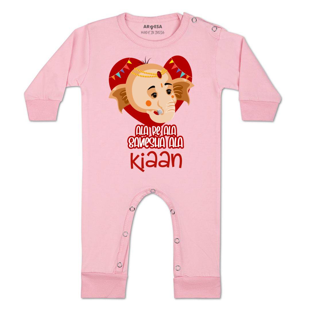 Arvesa My First Ganesh Chaturthi  Baby Boy & Girl Dress
