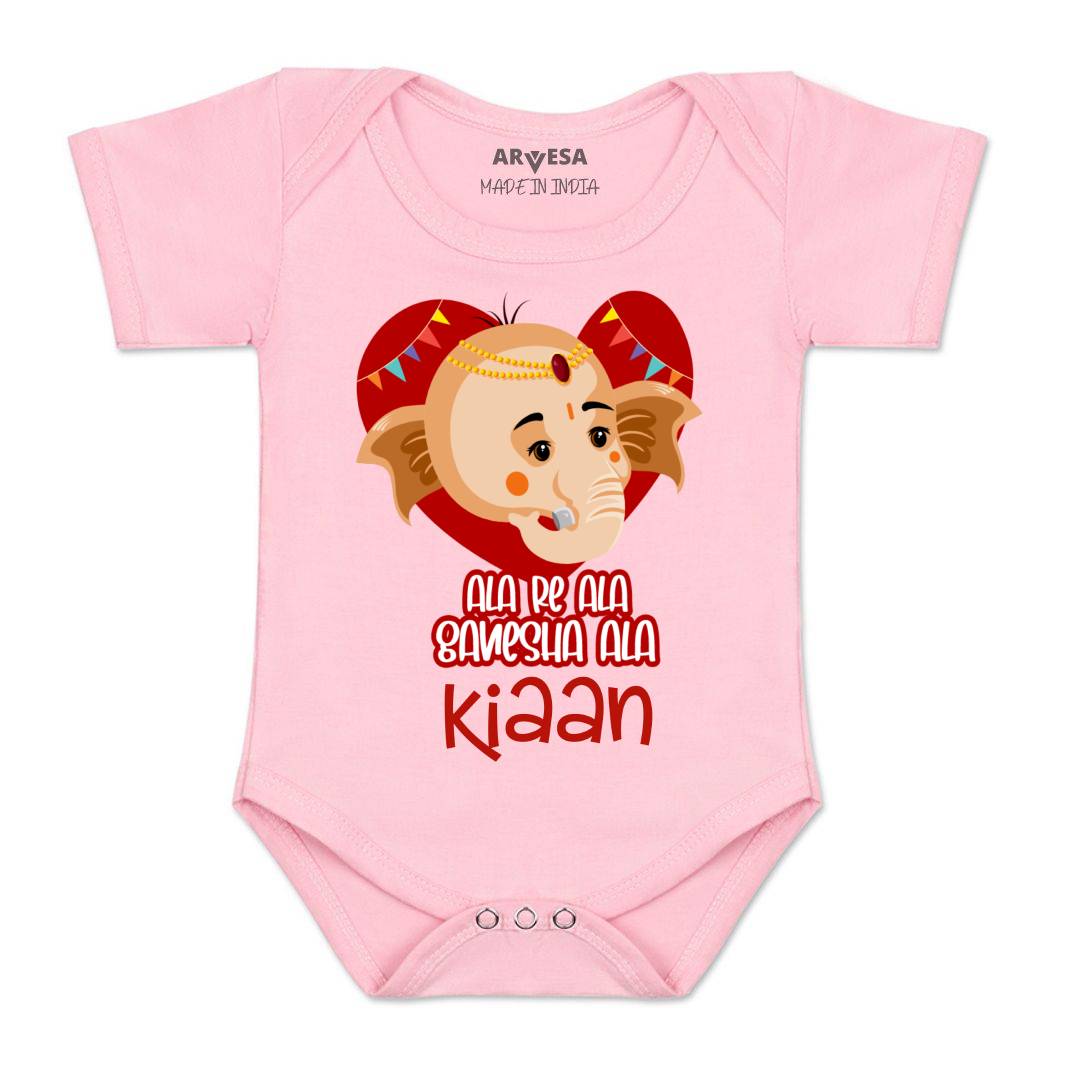 Arvesa My First Ganesh Chaturthi  Baby Boy & Girl Dress