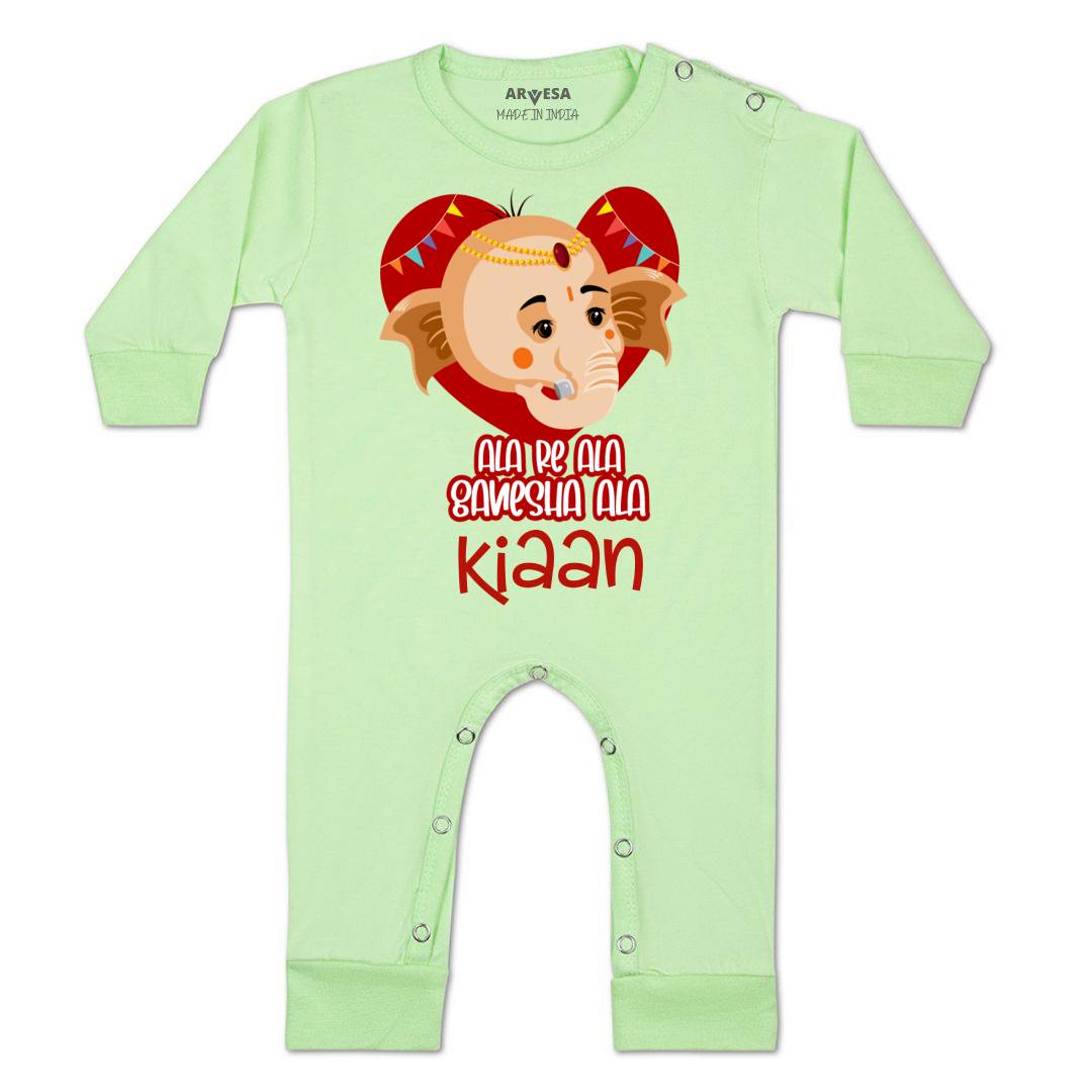Arvesa My First Ganesh Chaturthi  Baby Boy & Girl Dress