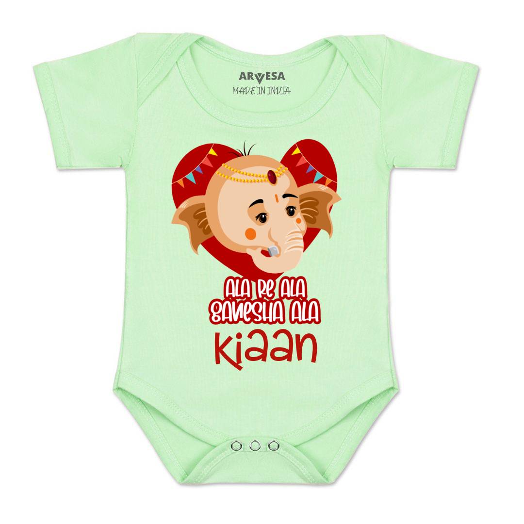 Arvesa My First Ganesh Chaturthi  Baby Boy & Girl Dress