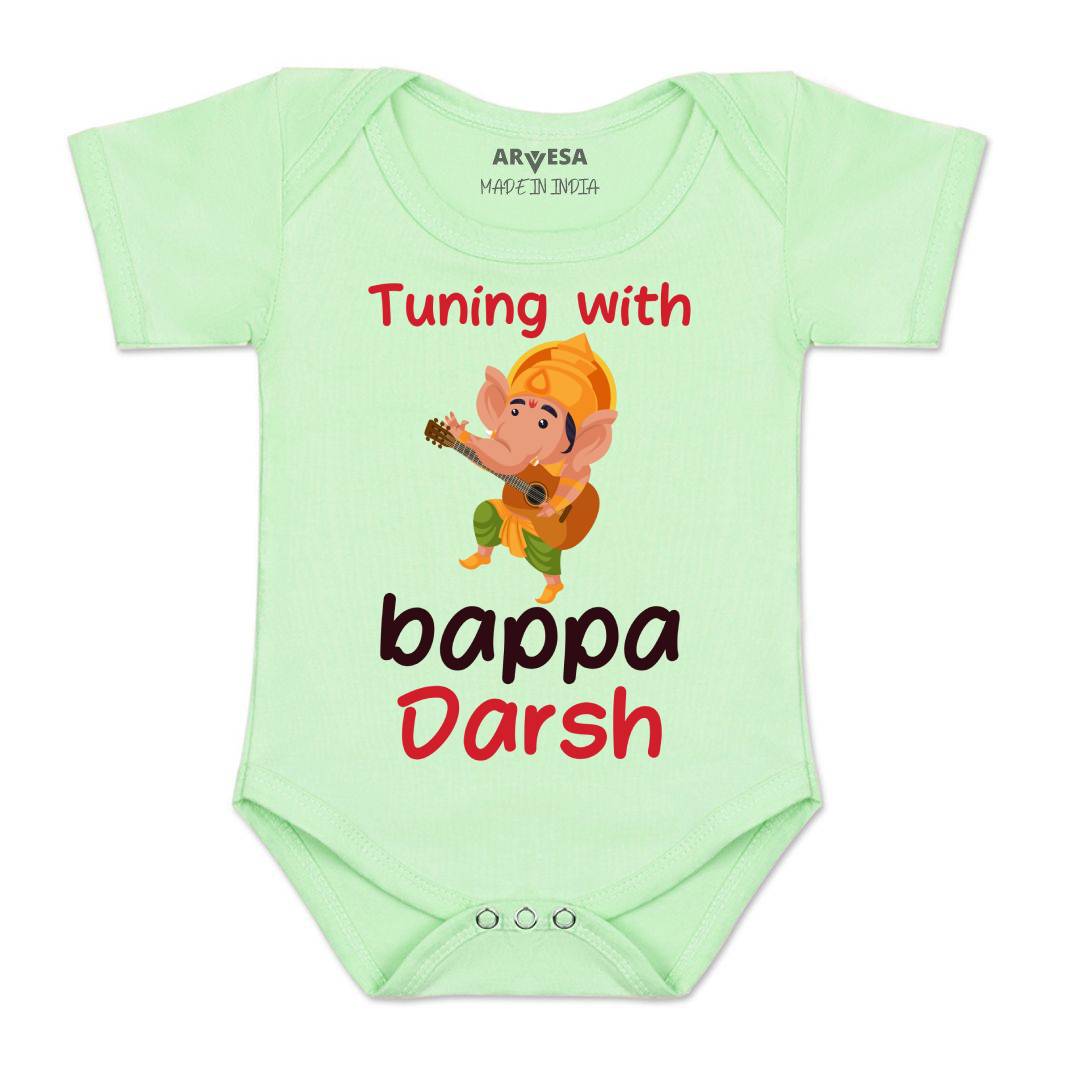 Arvesa My First Ganesh Chaturthi  Baby Boy & Girl Dress