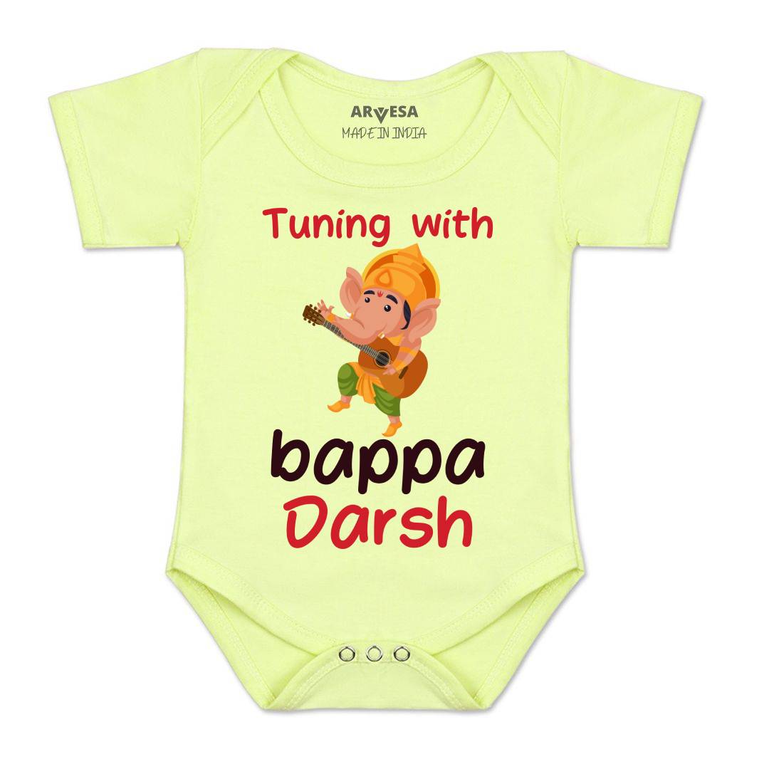 Arvesa My First Ganesh Chaturthi  Baby Boy & Girl Dress