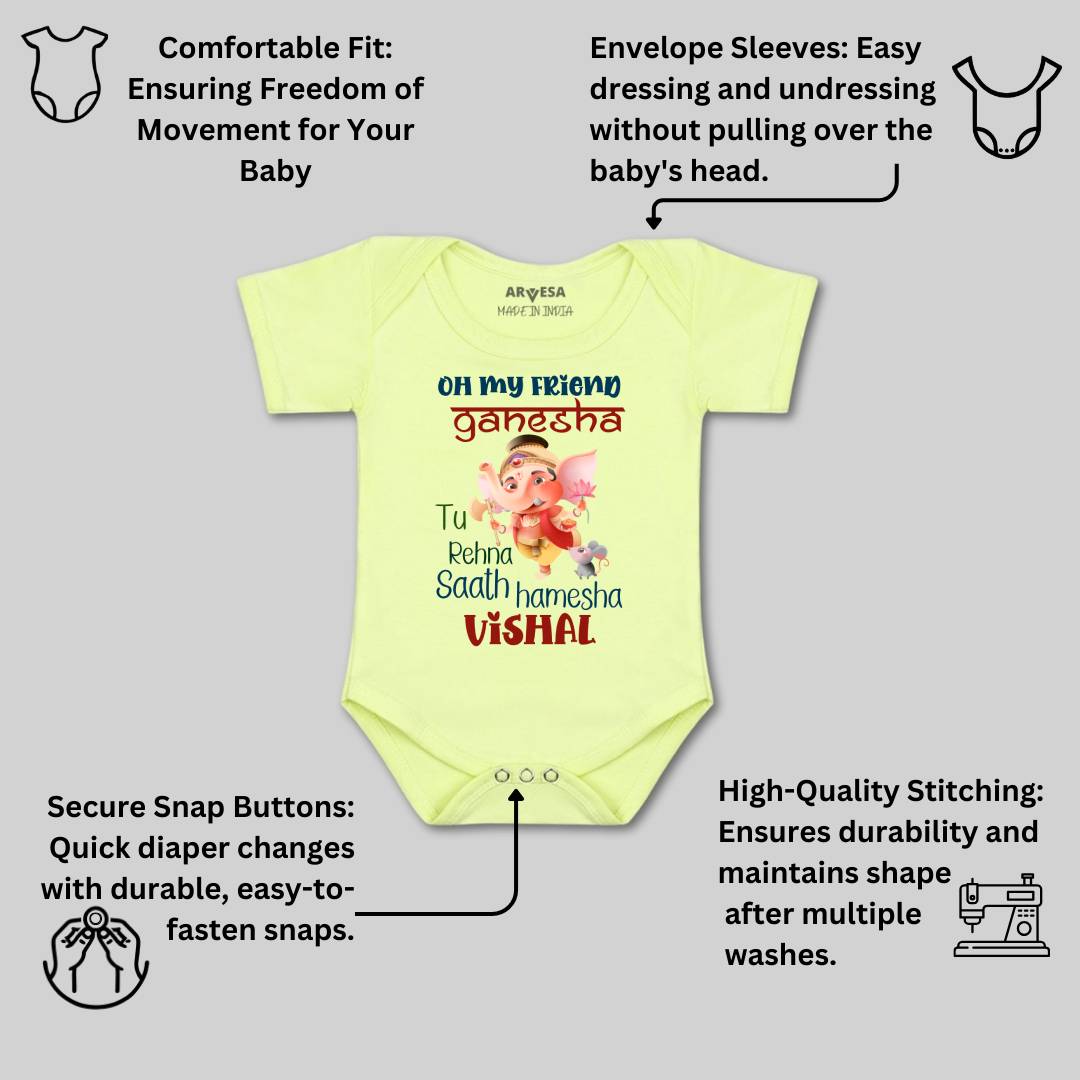 Arvesa My First Ganesh Chaturthi  Baby Boy & Girl Dress