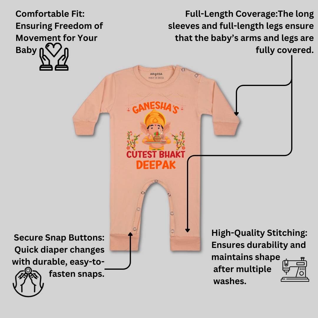Arvesa My First Ganesh Chaturthi  Baby Boy & Girl Dress