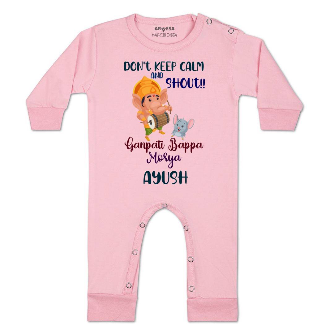 Arvesa My First Ganesh Chaturthi  Baby Boy & Girl Dress