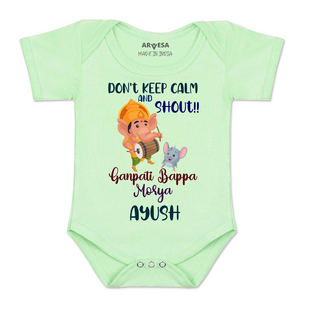 Arvesa My First Ganesh Chaturthi  Baby Boy & Girl Dress