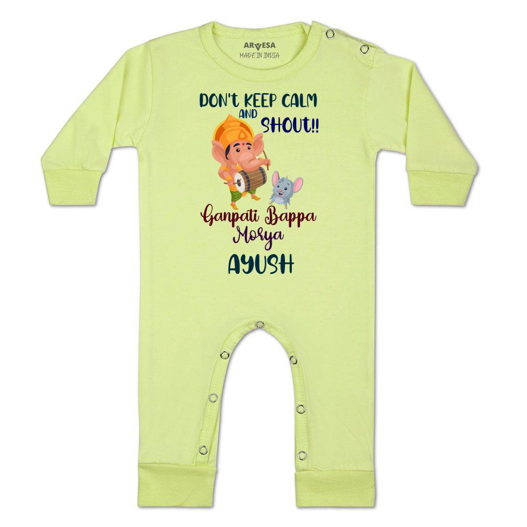 Arvesa My First Ganesh Chaturthi  Baby Boy & Girl Dress