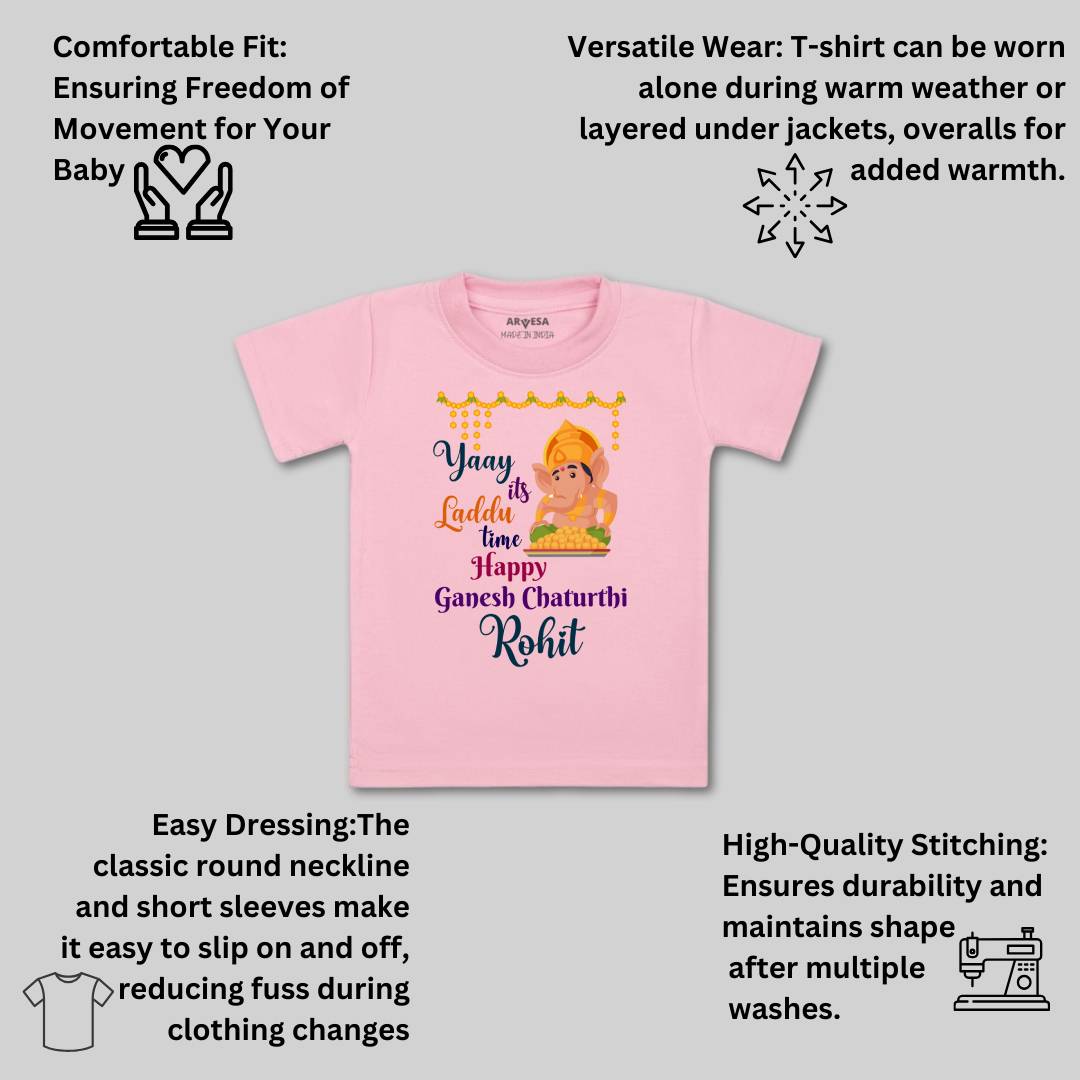 Arvesa My First Ganesh Chaturthi  Baby Boy & Girl Dress