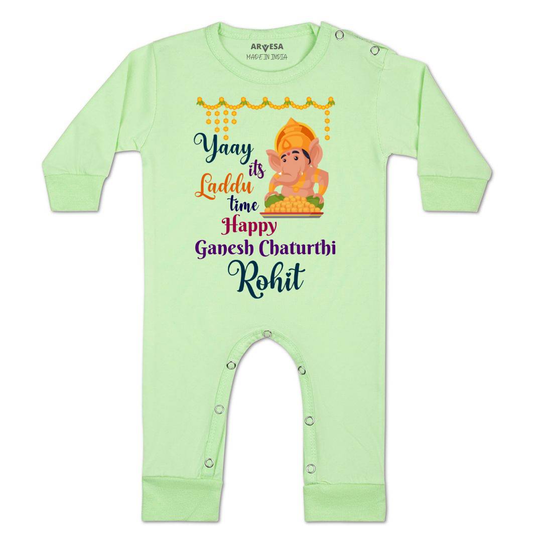 Arvesa My First Ganesh Chaturthi  Baby Boy & Girl Dress