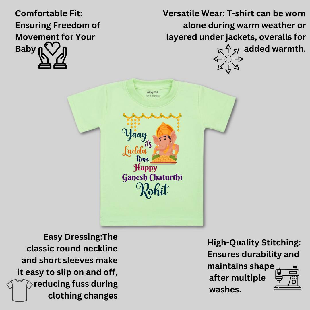 Arvesa My First Ganesh Chaturthi  Baby Boy & Girl Dress