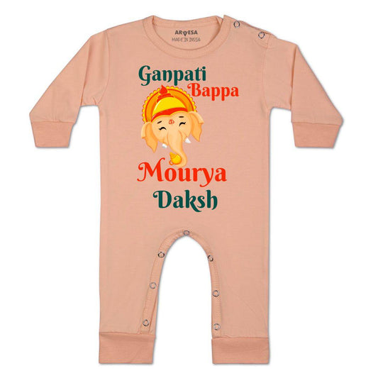 Arvesa My First Ganesh Chaturthi  Baby Boy & Girl Dress