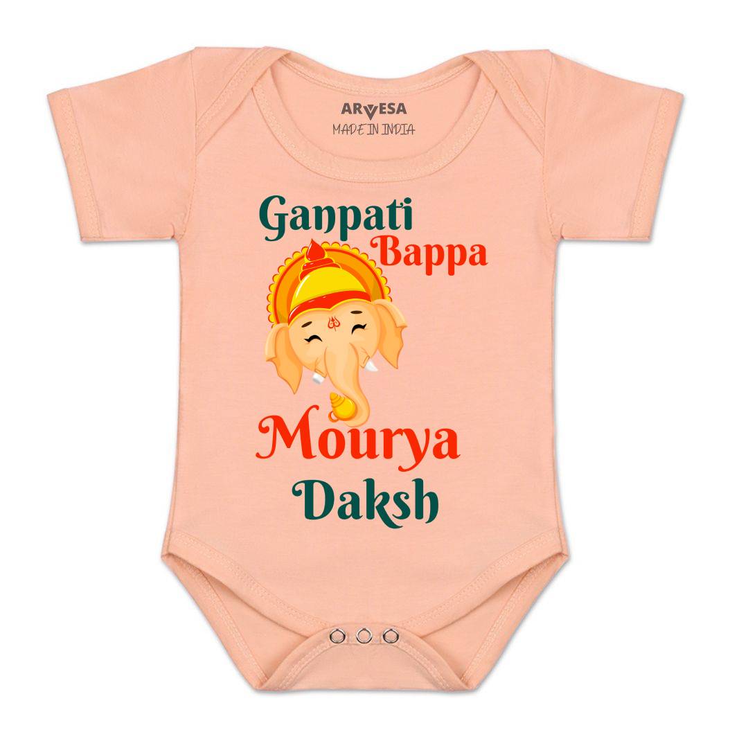 Arvesa My First Ganesh Chaturthi  Baby Boy & Girl Dress