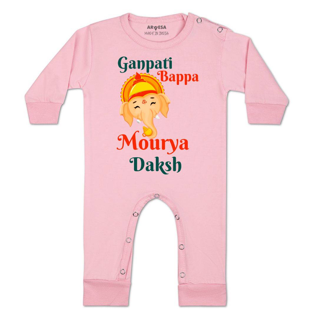 Arvesa My First Ganesh Chaturthi  Baby Boy & Girl Dress