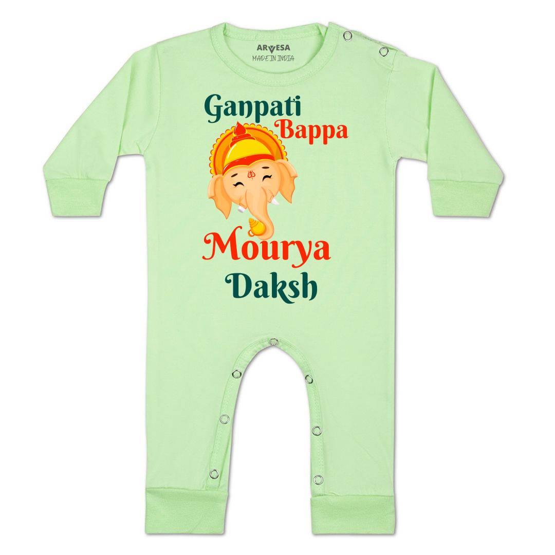 Arvesa My First Ganesh Chaturthi  Baby Boy & Girl Dress
