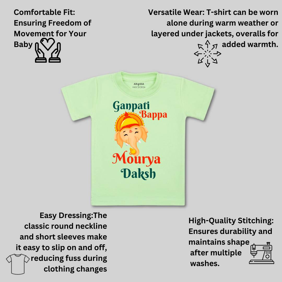 Arvesa My First Ganesh Chaturthi  Baby Boy & Girl Dress