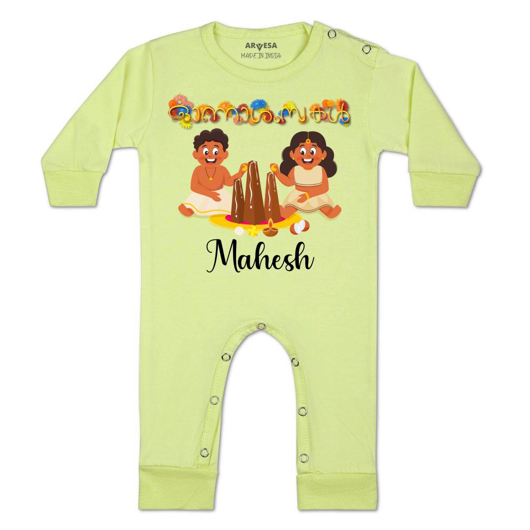 Arvesa My First Onam  Baby Boy & Girl Dress