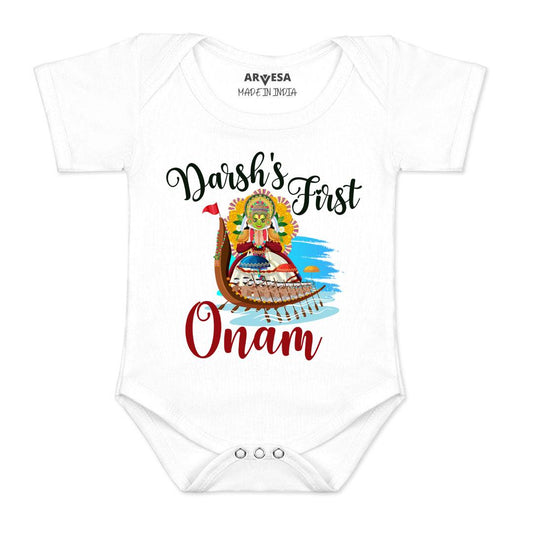 Arvesa My First Onam  Baby Boy & Girl Dress