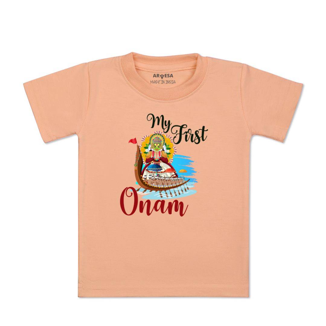 Arvesa Design-1056 Onam My First Baby Boy and Baby Girl Dress .