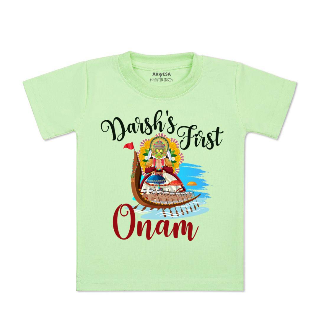 Arvesa My First Onam  Baby Boy & Girl Dress