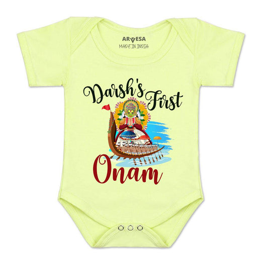 Arvesa My First Onam  Baby Boy & Girl Dress
