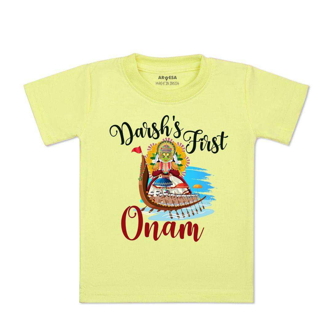 Arvesa My First Onam  Baby Boy & Girl Dress