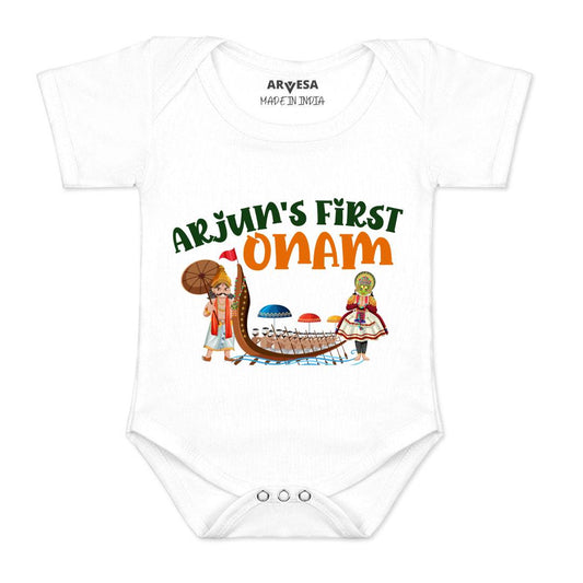 Arvesa My First Onam  Baby Boy & Girl Dress