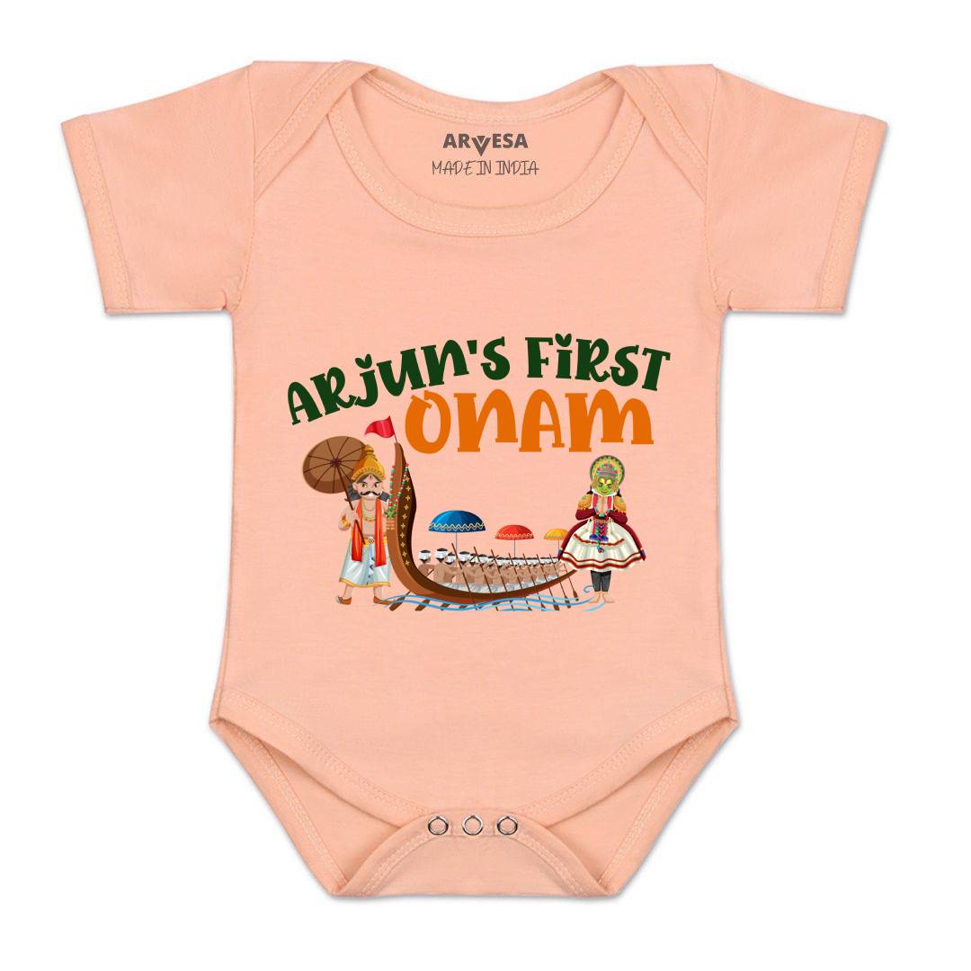 Arvesa My First Onam  Baby Boy & Girl Dress