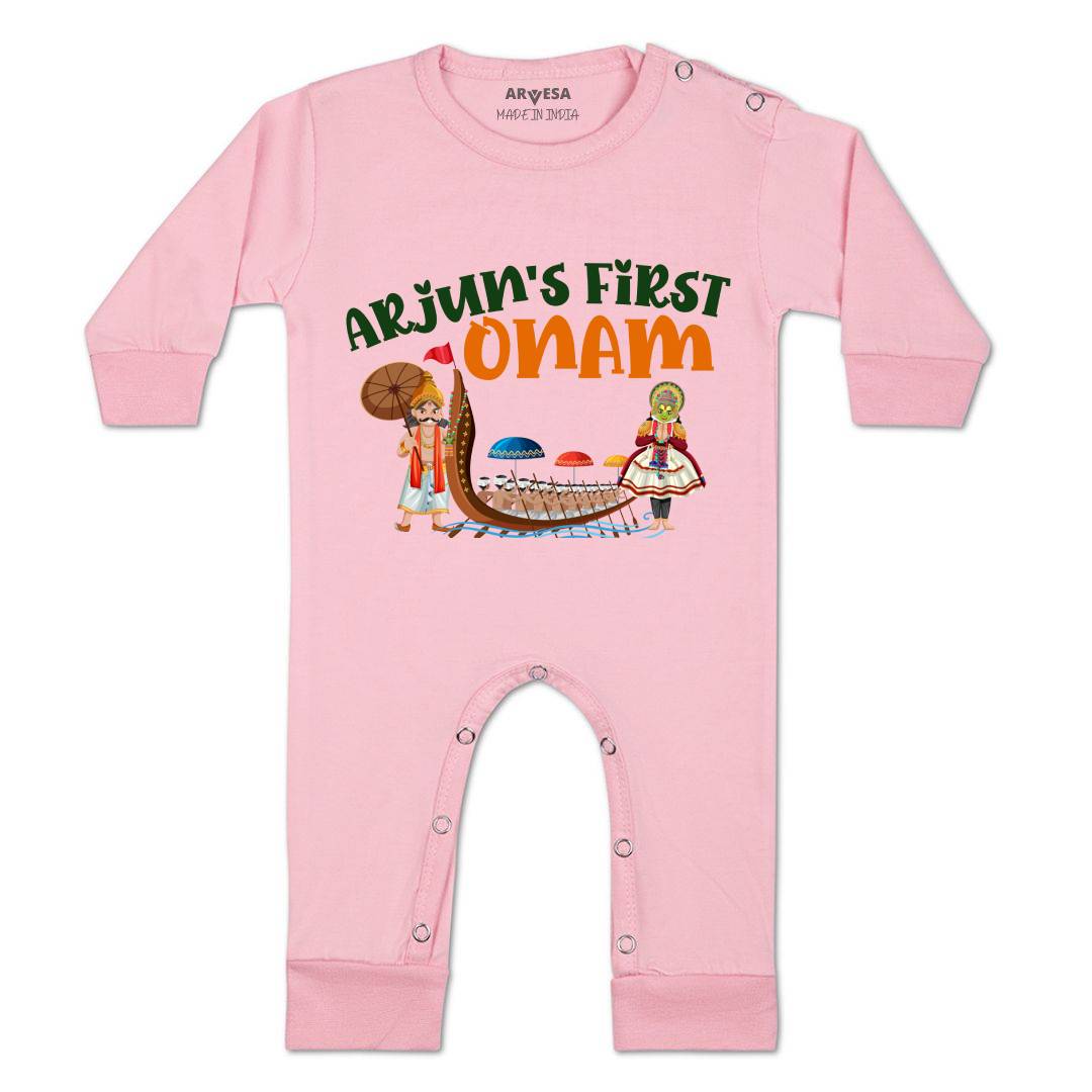 Arvesa My First Onam  Baby Boy & Girl Dress