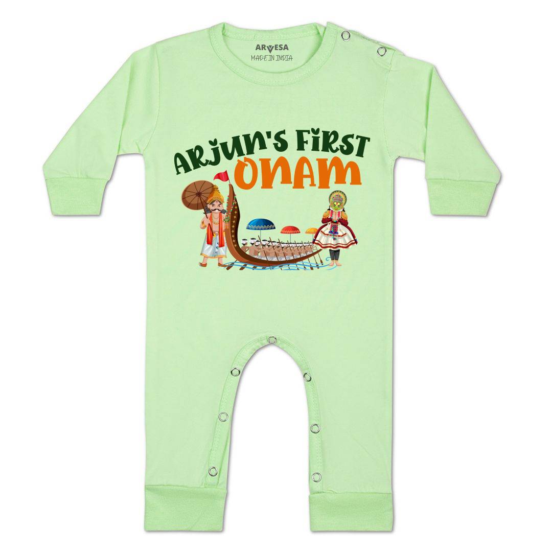 Arvesa My First Onam  Baby Boy & Girl Dress