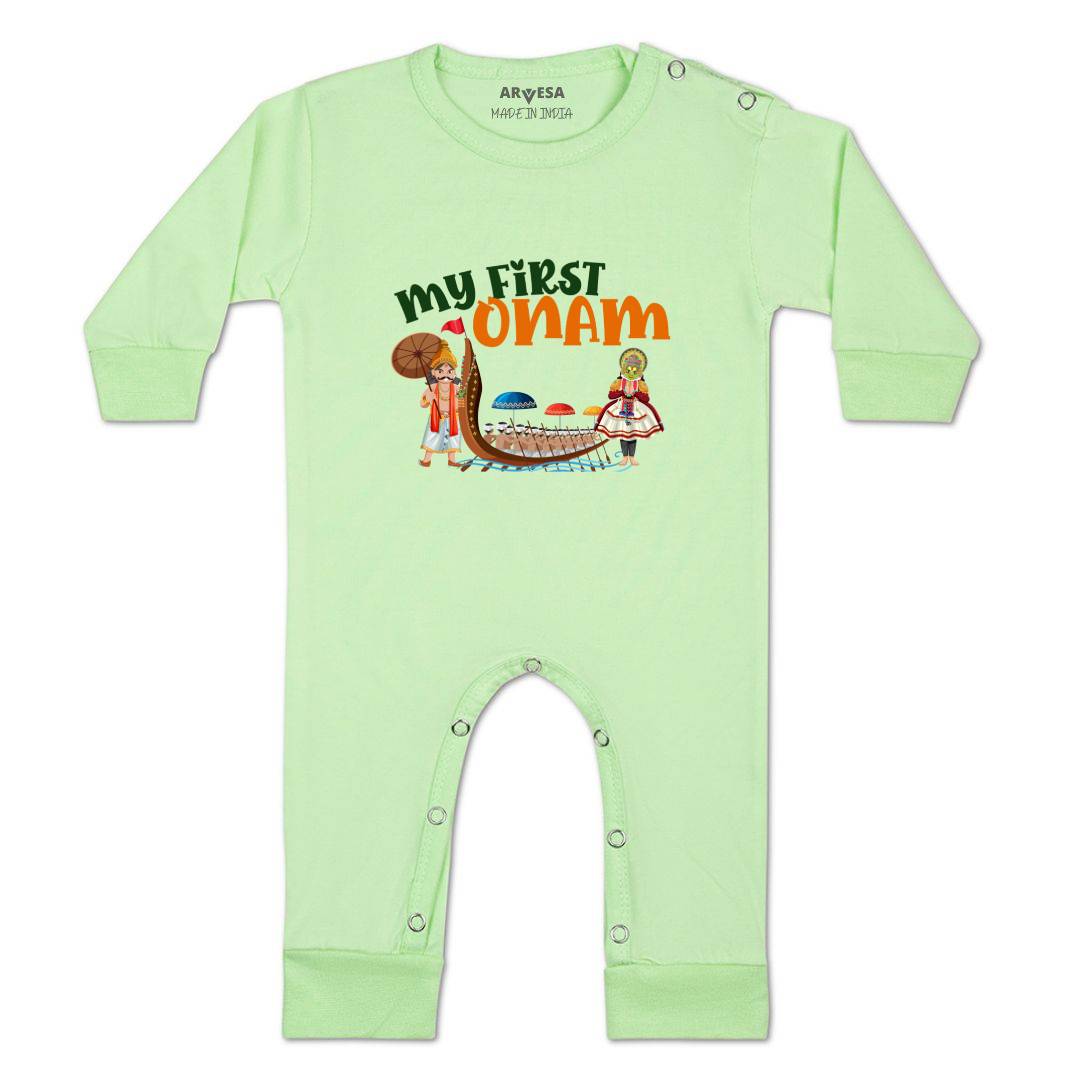 Arvesa Design-1057 Onam My First Baby Boy and Baby Girl Dress .