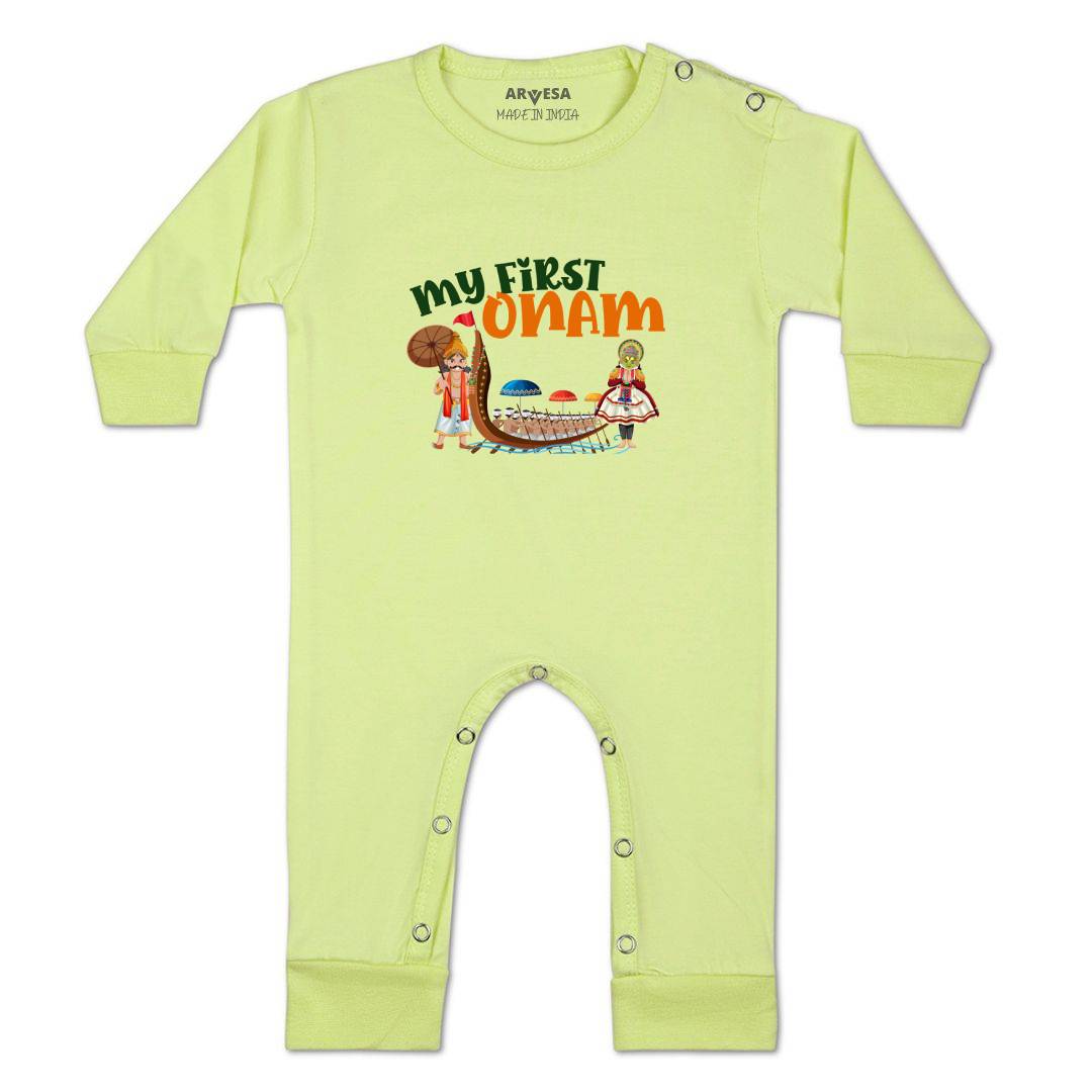 Arvesa Design-1057 Onam My First Baby Boy and Baby Girl Dress .