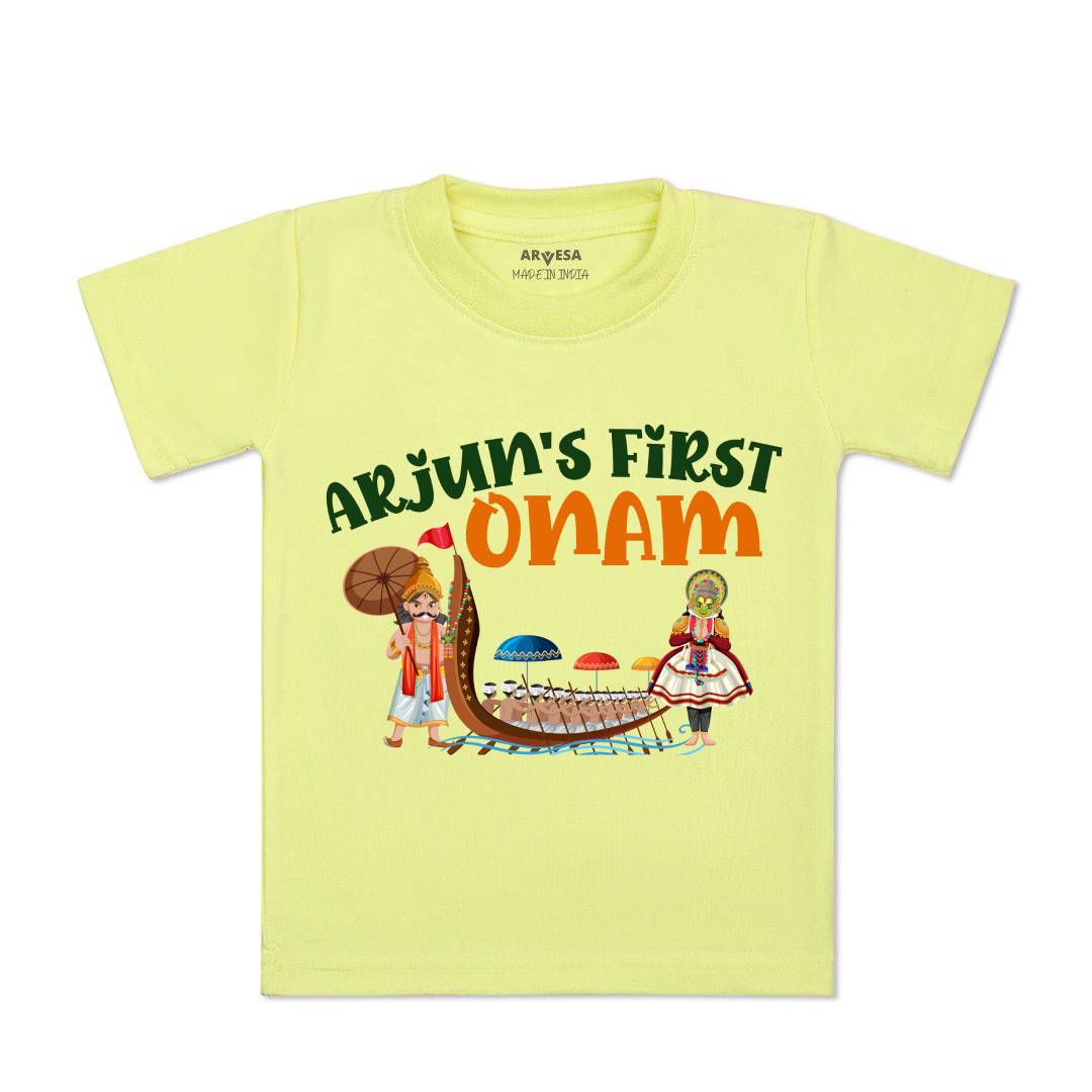 Arvesa My First Onam  Baby Boy & Girl Dress